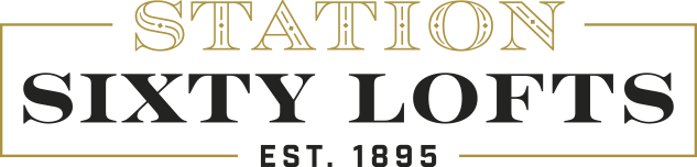 Logo reading Station Sixty Lofts est. 1895